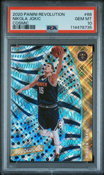 2020 Panini Revolution Cosmic Nikola Jokic #66 /100 PSA 10