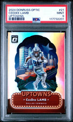 2024 Donruss Optic Uptowns Ceedee Lamb #21 PSA 9