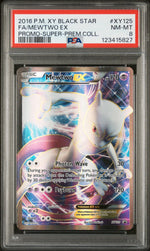 2014 Pokemon XY Promo Mewtwo Ex #XY125 PSA 8