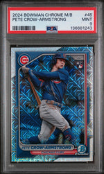 2024 Bowman Chrome Mega Box Pete Crow-Armstrong #45 PSA 9