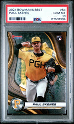 2024 Bowman's Best Paul Skenes #53 PSA 10