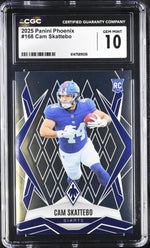 2025 Phoenix #168 Cam Skattebo CGC 10