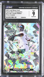 2021 Metal Draft #FS-JW1 Jordan Walker Future Stars CGC 9