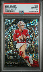 2023 Panini Select Prizm Disco Brock Purdy #293 PSA 10