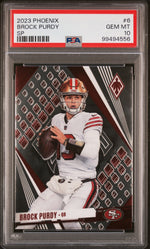 2023 Panini Phoenix SP Brock Purdy #6 PSA 10