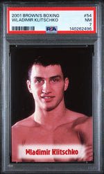 2001 Brown's Boxing Wladimir Klitschko #54 PSA 7