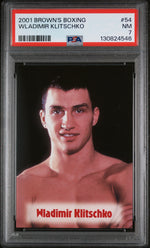 2001 Brown's Boxing Wladimir Klitschko #54 PSA 7