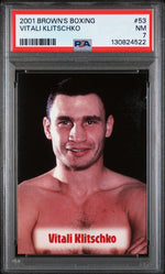 2001 Brown's Boxing Vitali Klitschko #53 PSA 7