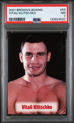 2001 Brown's Boxing Vitali Klitschko #53 PSA 7