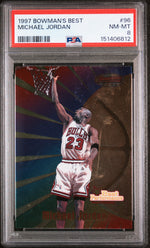 1997 Bowman's Best Michael Jordan #96 PSA 8