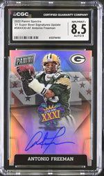 2022 Spectra #SBXXXI-AF Antonio Freeman '21 Super Bowl Signatures Update CGC 8.5