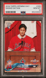 2018 Topps Opening Day Shohei Ohtani #200 PSA 10