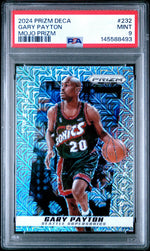 2024 Panini Prizm Deca Mojo Prizm Gary Payton II #232 PSA 9