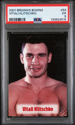 2001 Brown's Boxing Vitali Klitschko #53 PSA 5
