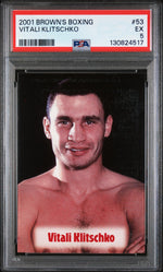 2001 Brown's Boxing Vitali Klitschko #53 PSA 5