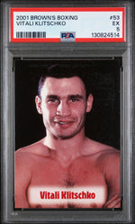 2001 Brown's Boxing Vitali Klitschko #53 PSA 5