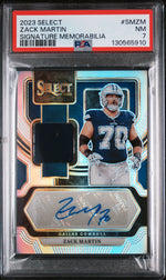 2023 Panini Select Signature Memorabilia Zack Martin #SMZM /199 PSA 7