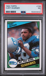 1984 Topps Curt Warner Pb #198 PSA 7