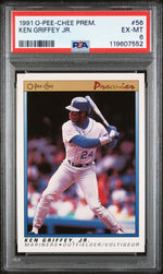 1991 O-Pee-Chee Premier Ken Griffey Jr. #56 PSA 6