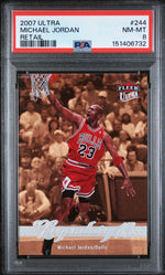 2007 Ultra Se Retail Michael Jordan #244 PSA 8