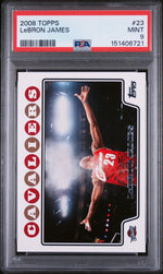2008 Topps LeBron James #23 PSA 9
