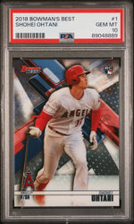 2018 Bowman's Best Shohei Ohtani #1 PSA 10