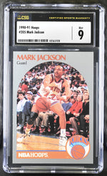 1990 Hoops #205 Mark Jackson CSG 9