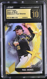 2025 Topps #SMLB-27 Paul Skenes Stars of MLB CGC 10