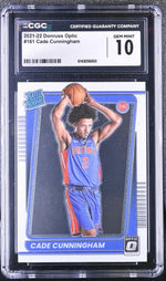 2021 Donruss #161 Cade Cunningham Rated Rookie CGC 10