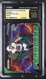 2025 Prizm #F-DAR Drew Allar Fearless CGC 10