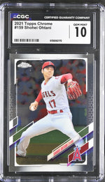 2021 Topps Chrome #159 Shohei Ohtani CGC 10