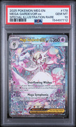 2025 Pokemon Mega Evolution Special Illustration Rare Mega Gardevoir Ex #178 PSA 10