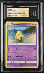 2023 Trading Card Game Classic # Drowzee Blastoise & Suicune ex Deck - Holo CGC 10