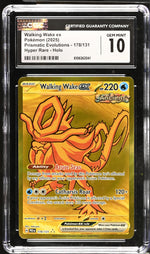 2025 #178/131 Walking Wake ex Prismatic Evolutions CGC 10