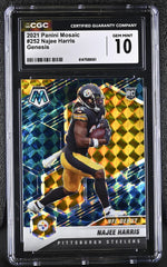 2021 Mosaic #252 Najee Harris Genesis CGC 10