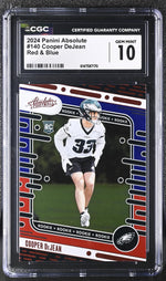 2024 Absolute #140 Cooper DeJean CGC 10
