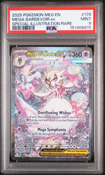 2025 Pokemon Mega Evolution Special Illustration Rare Mega Gardevoir Ex #178 PSA 9