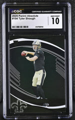 2025 Absolute #194 Tyler Shough CGC 10