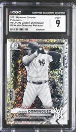 2021 Bowman Chrome #BCP-213 Jasson Dominguez Prospects CGC 9
