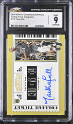 2019 Contenders Draft Picks #118 Tacko Fall College Ticket Autographs Auto CGC 9