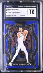 2024 Select #9 Victor Wembanyama Concourse CGC 10