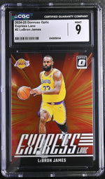 2024 Donruss Optic #2 LeBron James Express Lane CGC 9