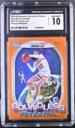 2024 Bowman Chrome #BP-24 Jordan Lee Boundless Potential /25 CGC 10
