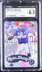 1999 Mystique #30 Peyton Manning CGC 6.5