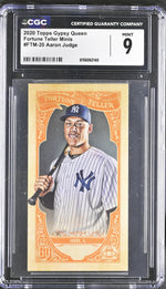 2020 Gypsy Queen #FTM-20 Aaron Judge Fortune Teller Minis CGC 9