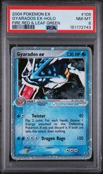 2004 Pokemon Ex Fire Red Leaf Green Gyarados Ex #109 PSA 8