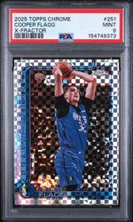 2025 Topps Chrome X-Fractor Cooper Flagg #251 PSA 9