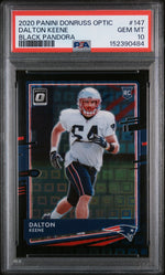 2020 Donruss Optic Black Pandora Dalton Keene #147 /25 PSA 10
