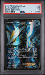 2012 Pokemon Black and White Next Destinies Kyurem Ex #96 PSA 7