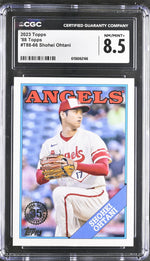 2023 '88 Topps #T88-66 Shohei Ohtani 35th Anniversary CGC 8.5